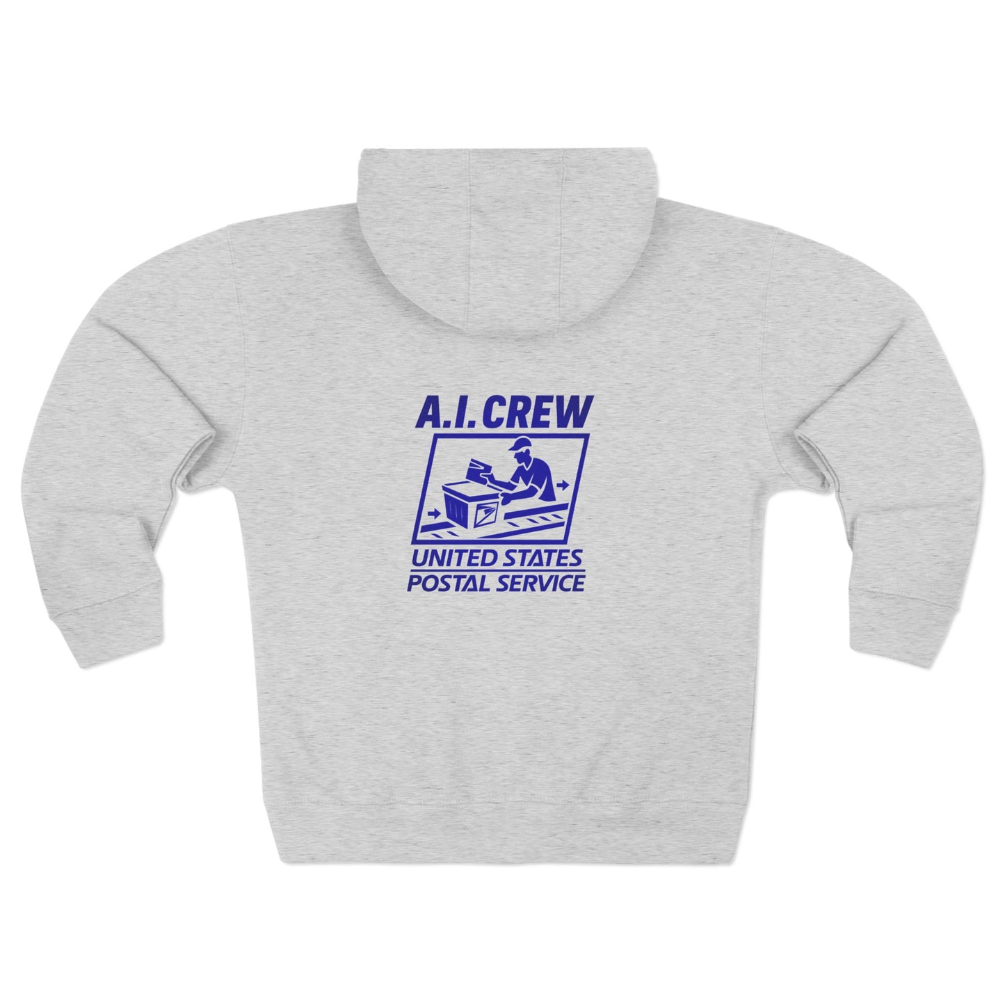 A.I Crew USPS Logo Zip Up Hoodie