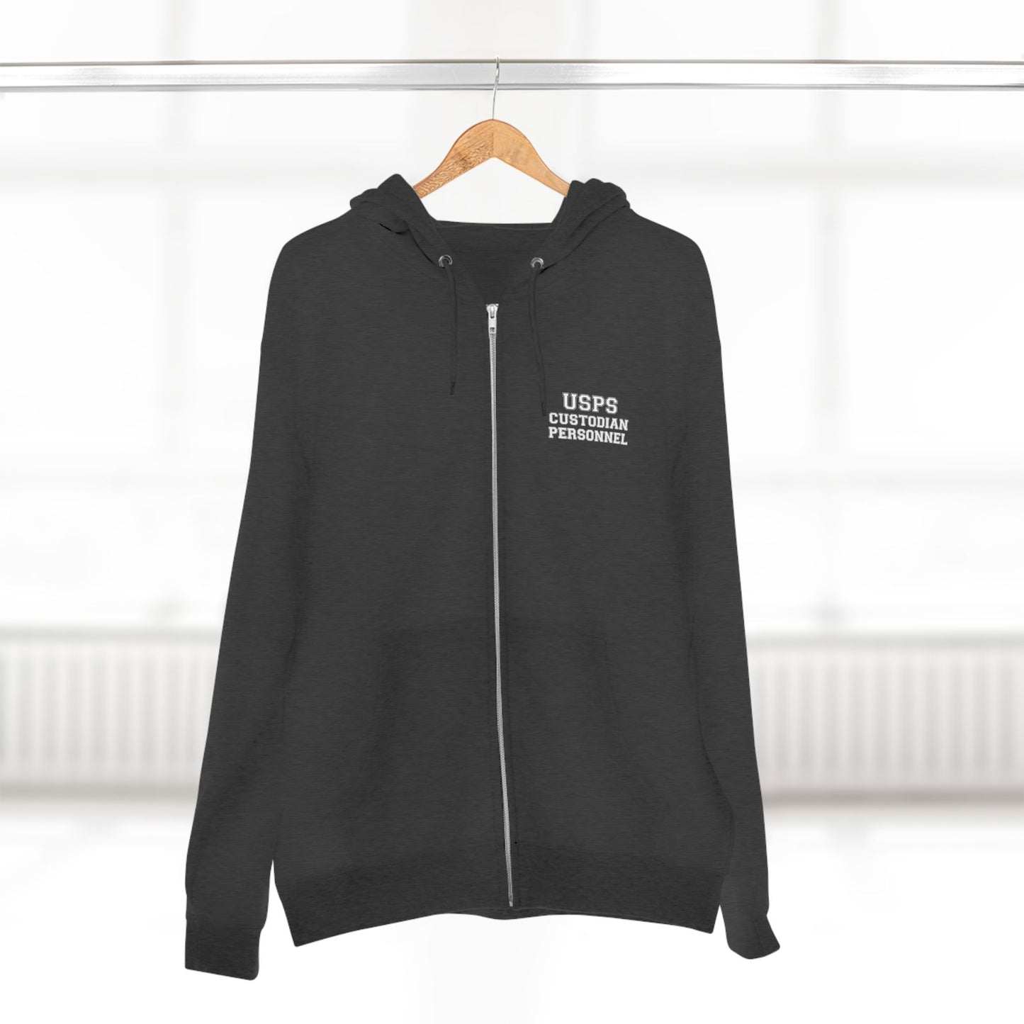 USPS Custodian Personnel Zip Hoodie
