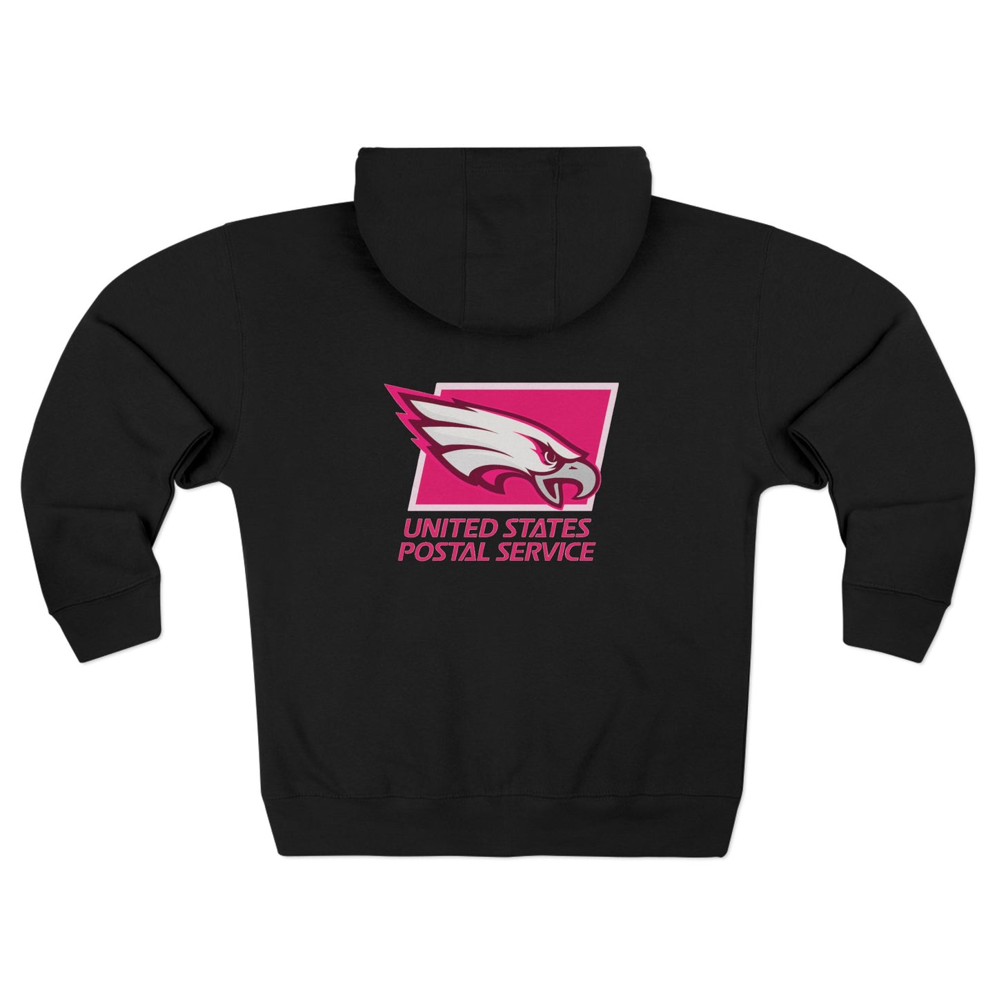 USPS Pink Eagles Zip Up Hoodie