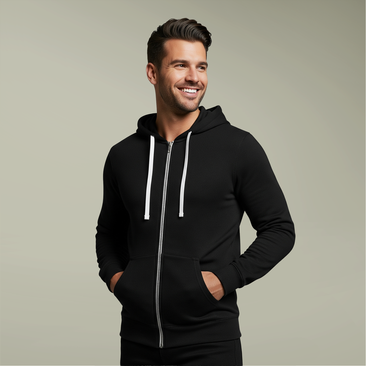 F.L.Y Signature Lightweight Zip Up Hoodie