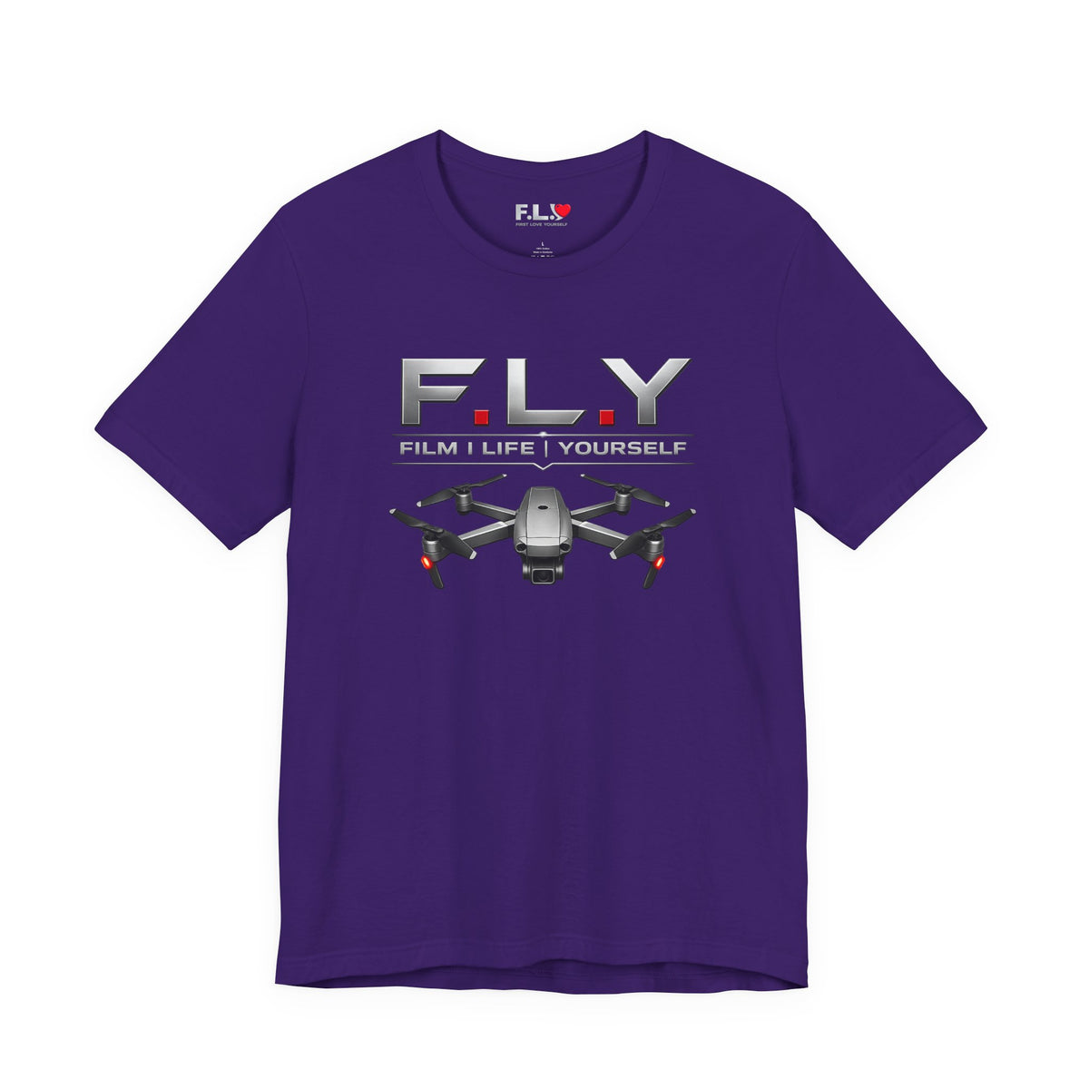 F.L.Y. Film Life Yourself Drone Statement T-Shirt