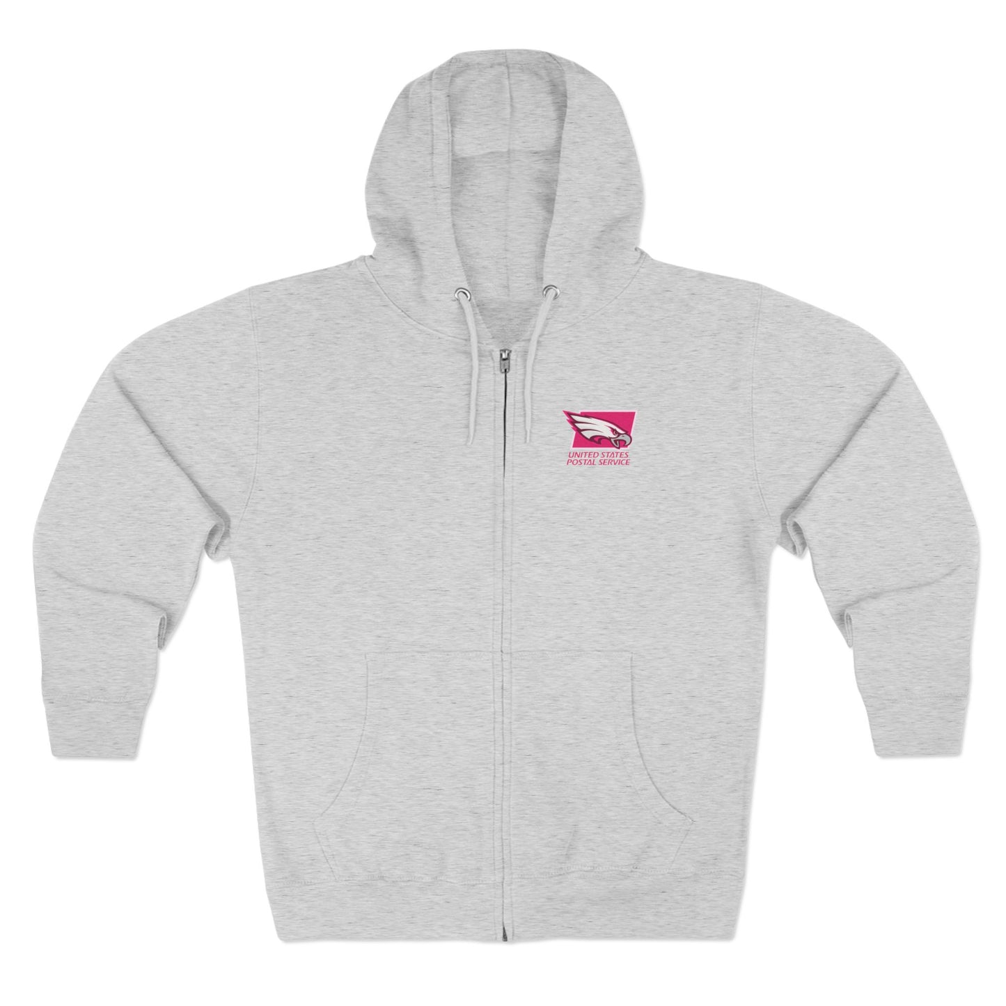USPS Pink Eagles Zip Up Hoodie