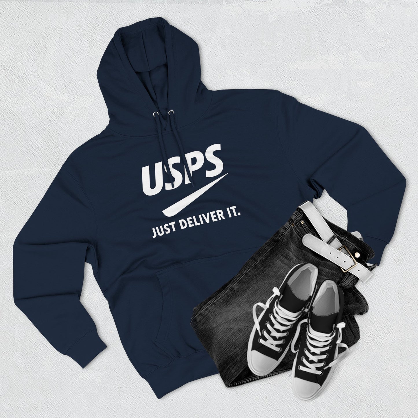 USPS 'Just Deliver It' Pullover Hoodie