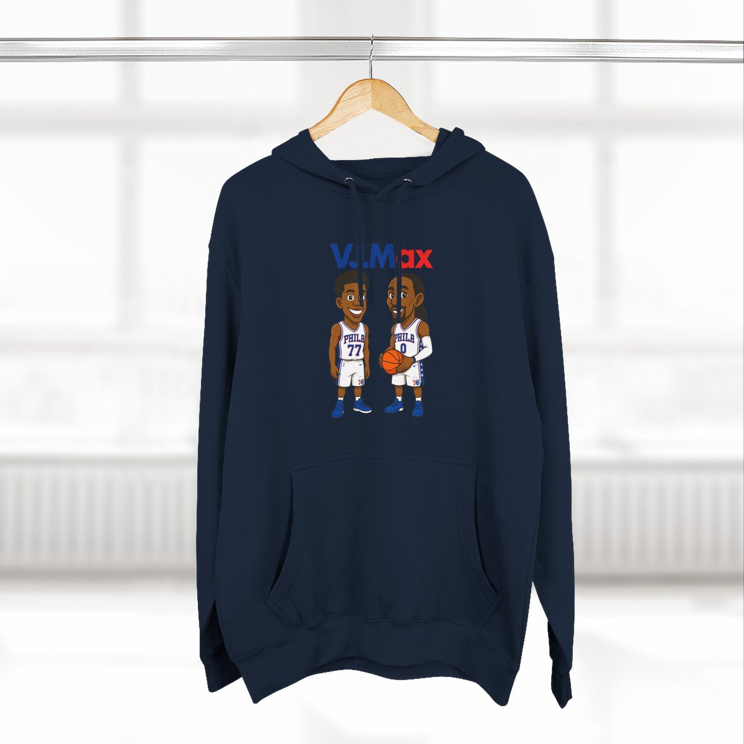 VJ Max Cartoon Basketball Hoodie