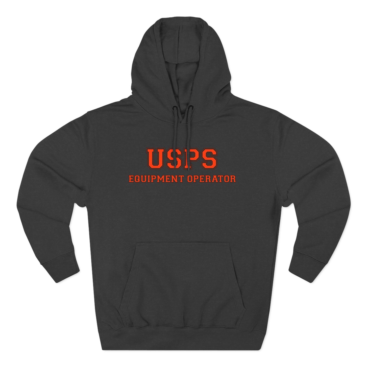 USPS Equipment Operator Hoodie — Bidded Driver Fleece Pullover