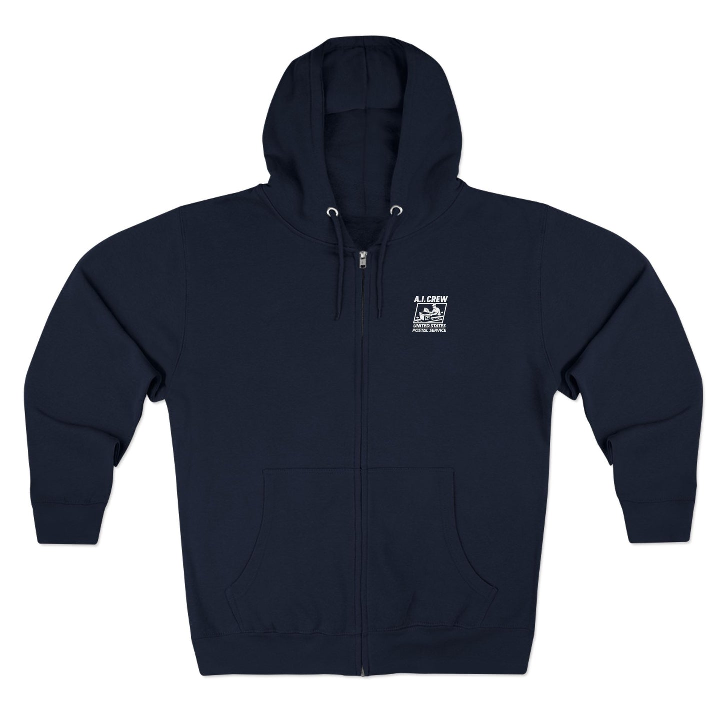 A.I Crew USPS Logo Zip Up Hoodie