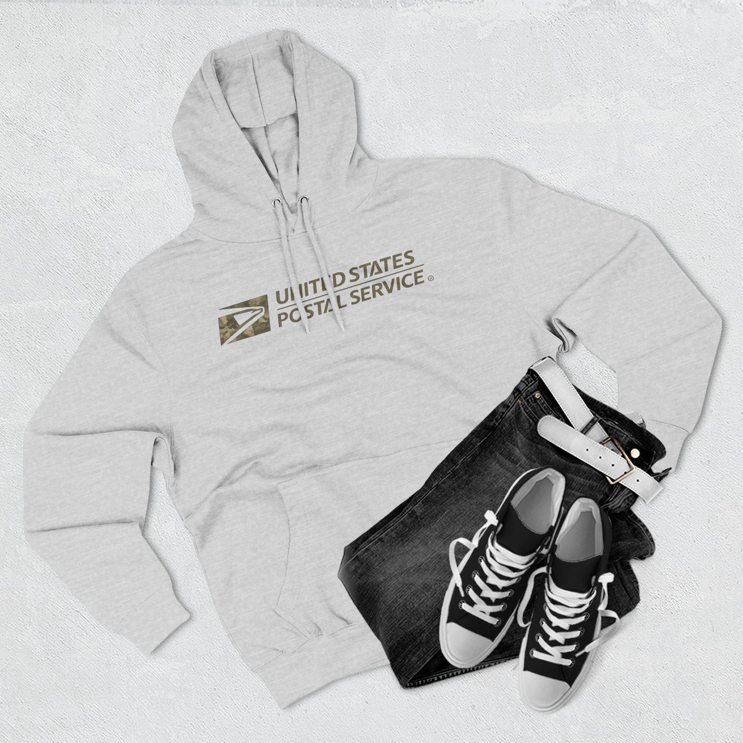 USPS Camo Logo Pullover Hoodie