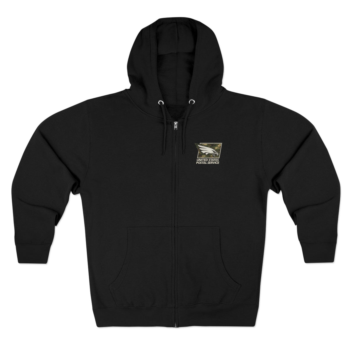 USPS Eagle Camo Zip Up Hoodie