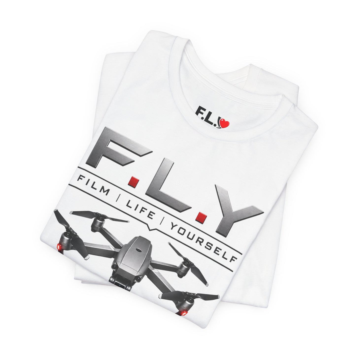 F.L.Y. Film Life Yourself Drone Statement T-Shirt