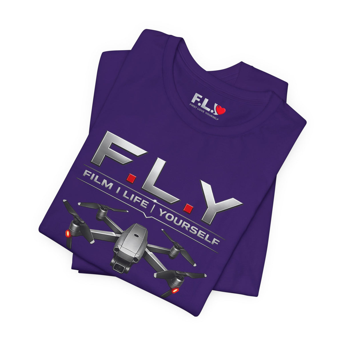 F.L.Y. Film Life Yourself Drone Statement T-Shirt