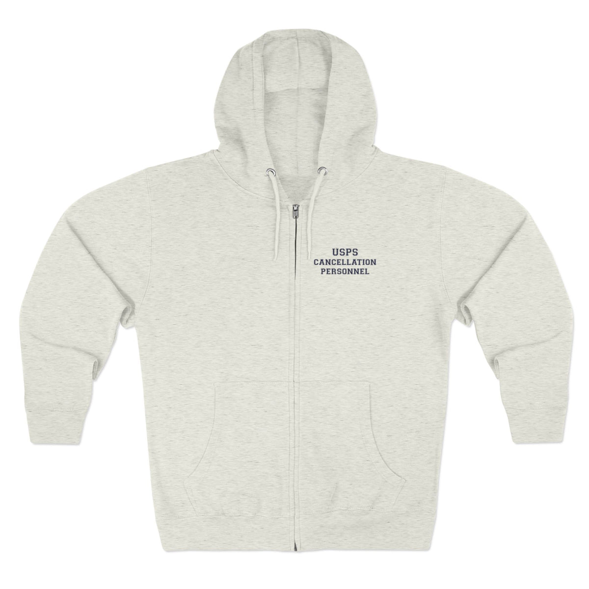 USPS Cancellation Personnel Zip Up Hoodie