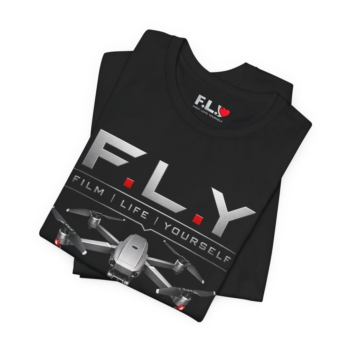 F.L.Y. Film Life Yourself Drone Statement T-Shirt
