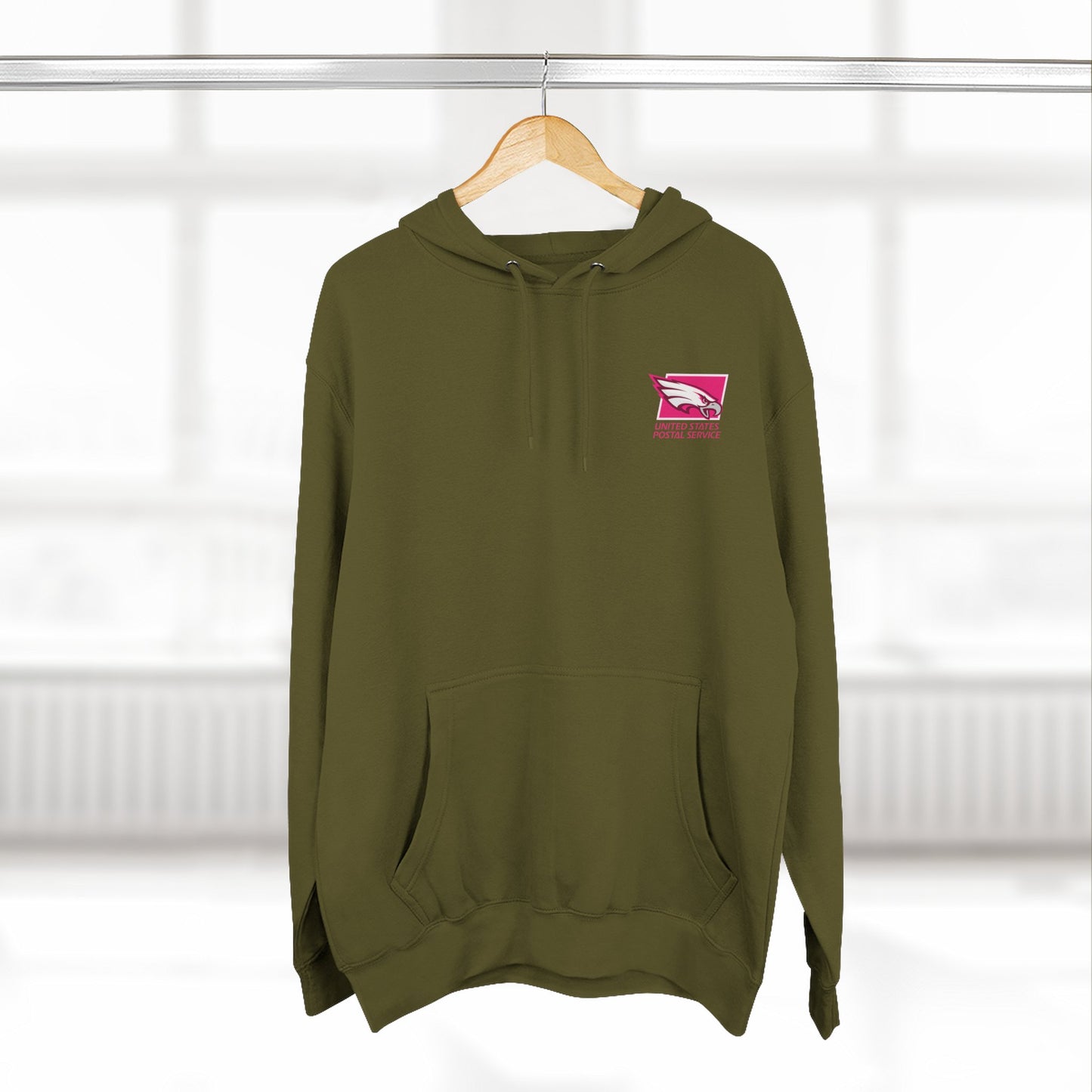 USPS Pink Eagles Pullover Hoodie