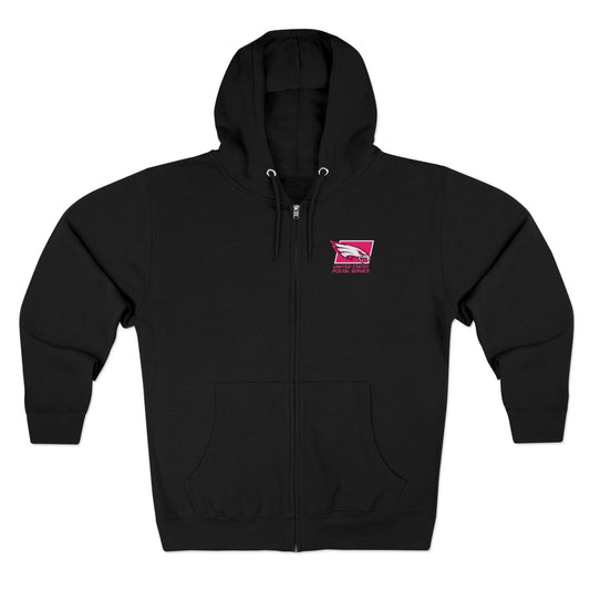 USPS Pink Eagles Zip Up Hoodie