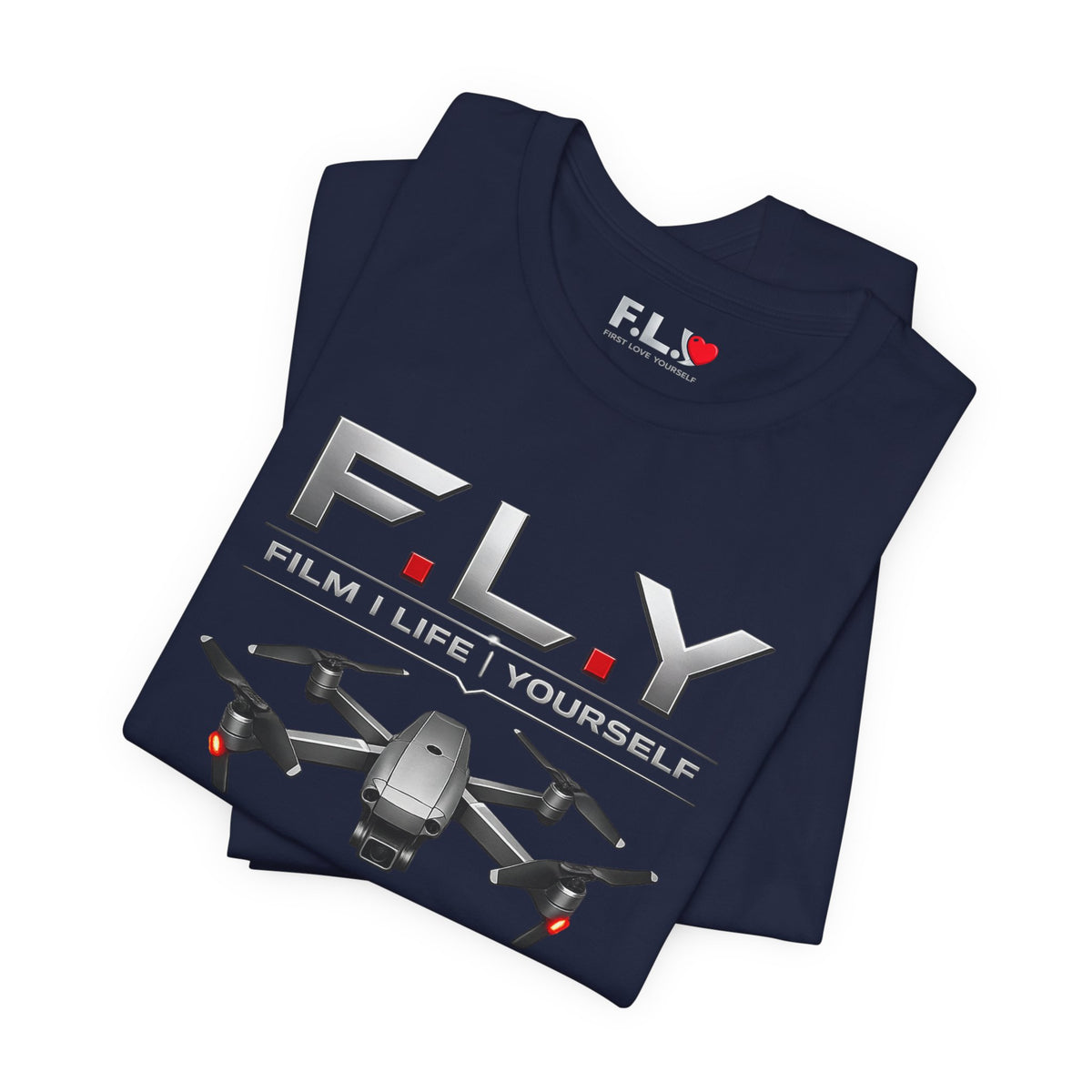 F.L.Y. Film Life Yourself Drone Statement T-Shirt