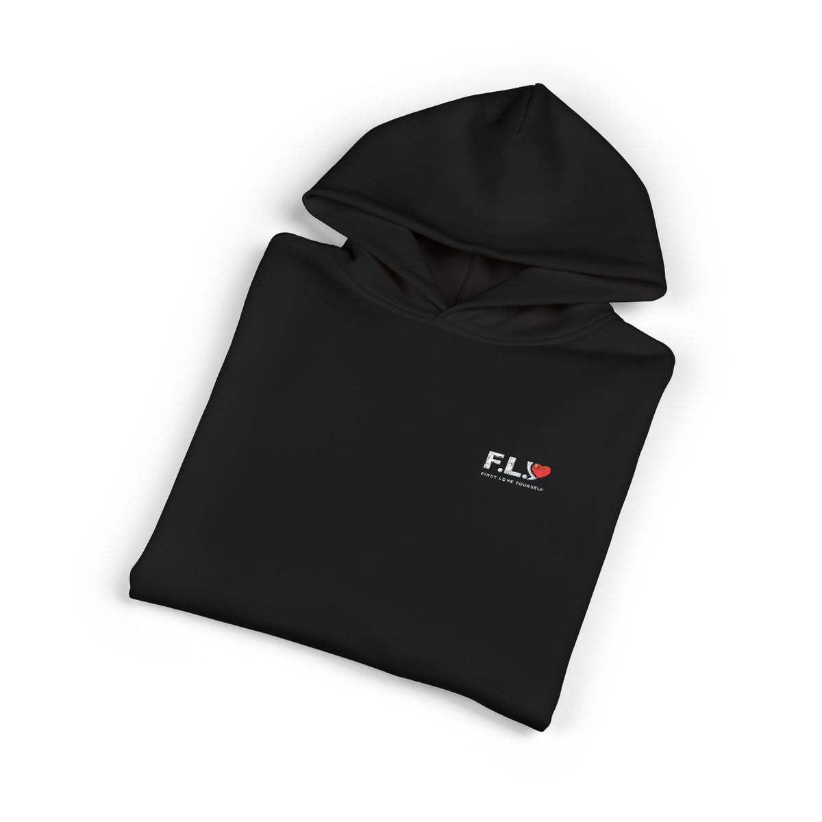 F.L.Y Essential Premium (Embroidered) Heavyweight Pullover Hoodie – Relaxed Fit, *Size Down for Best Fit*