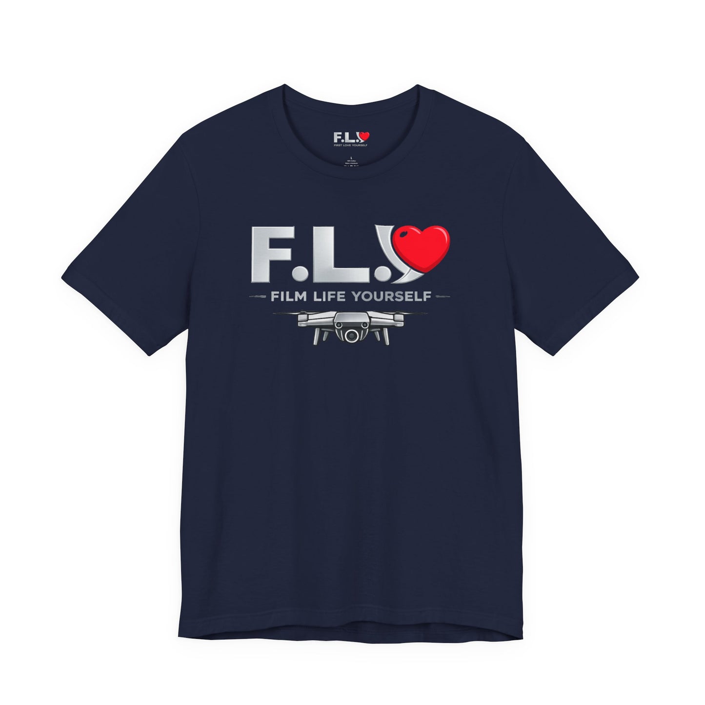 F.L.Y. Film Life Yourself Drone Statement T-Shirt