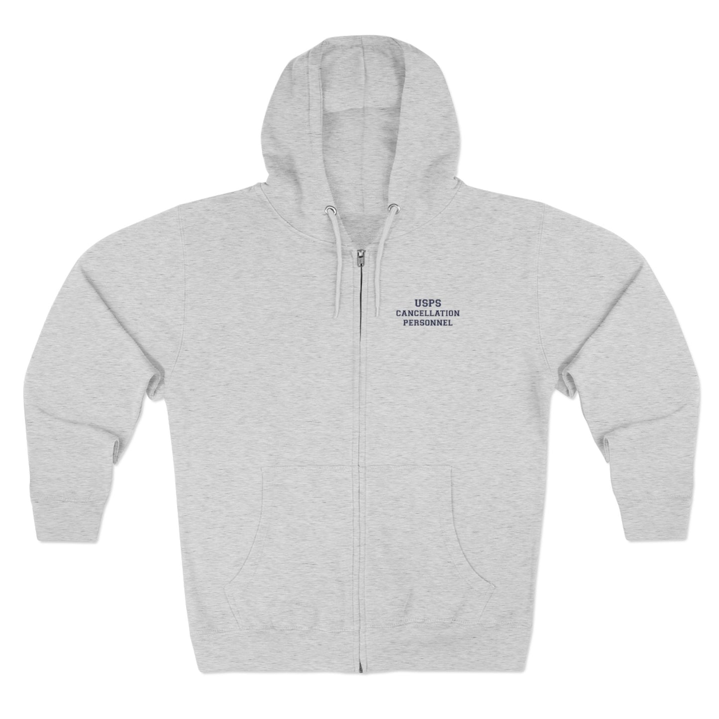 USPS Cancellation Personnel Zip Up Hoodie