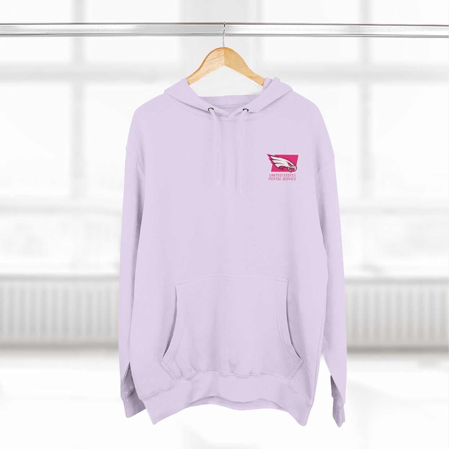 USPS Pink Eagles Pullover Hoodie