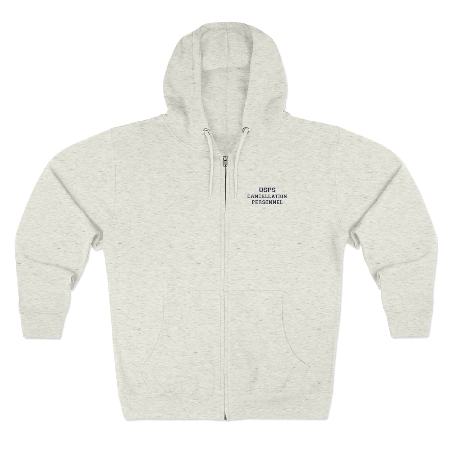 USPS Cancellation Personnel Zip Up Hoodie