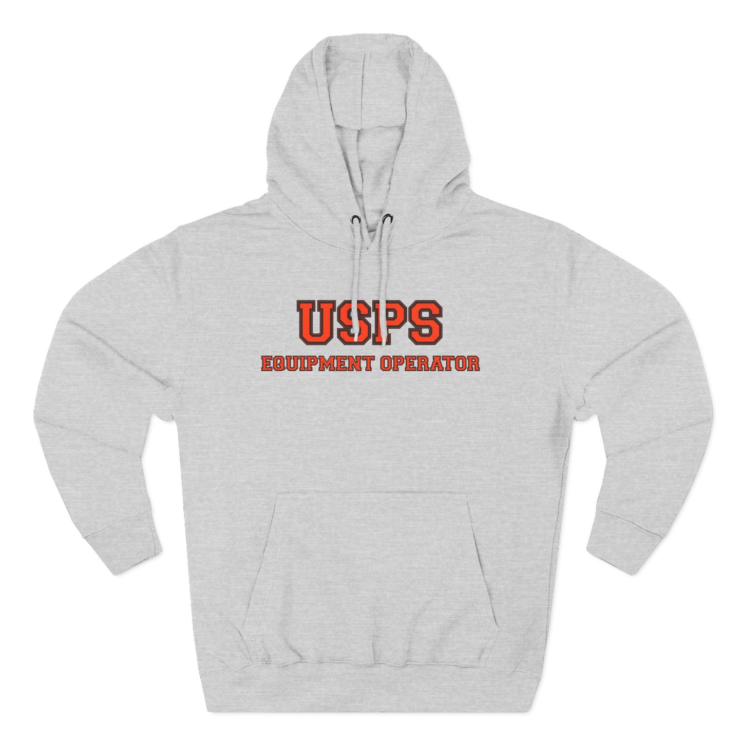 USPS Equipment Operator Hoodie — Bidded Driver Fleece Pullover