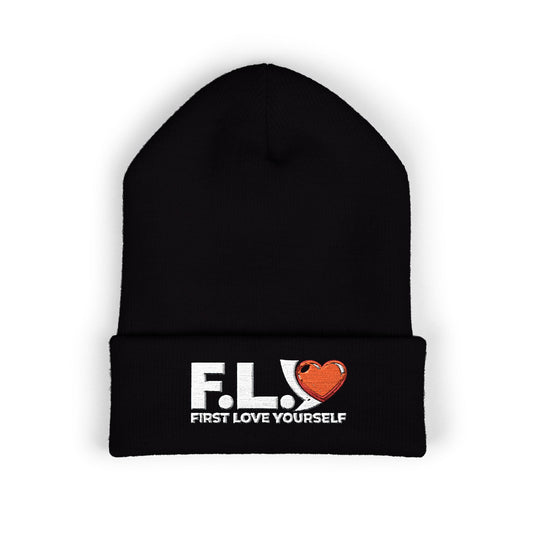FLY Essential Embroidered Beanie