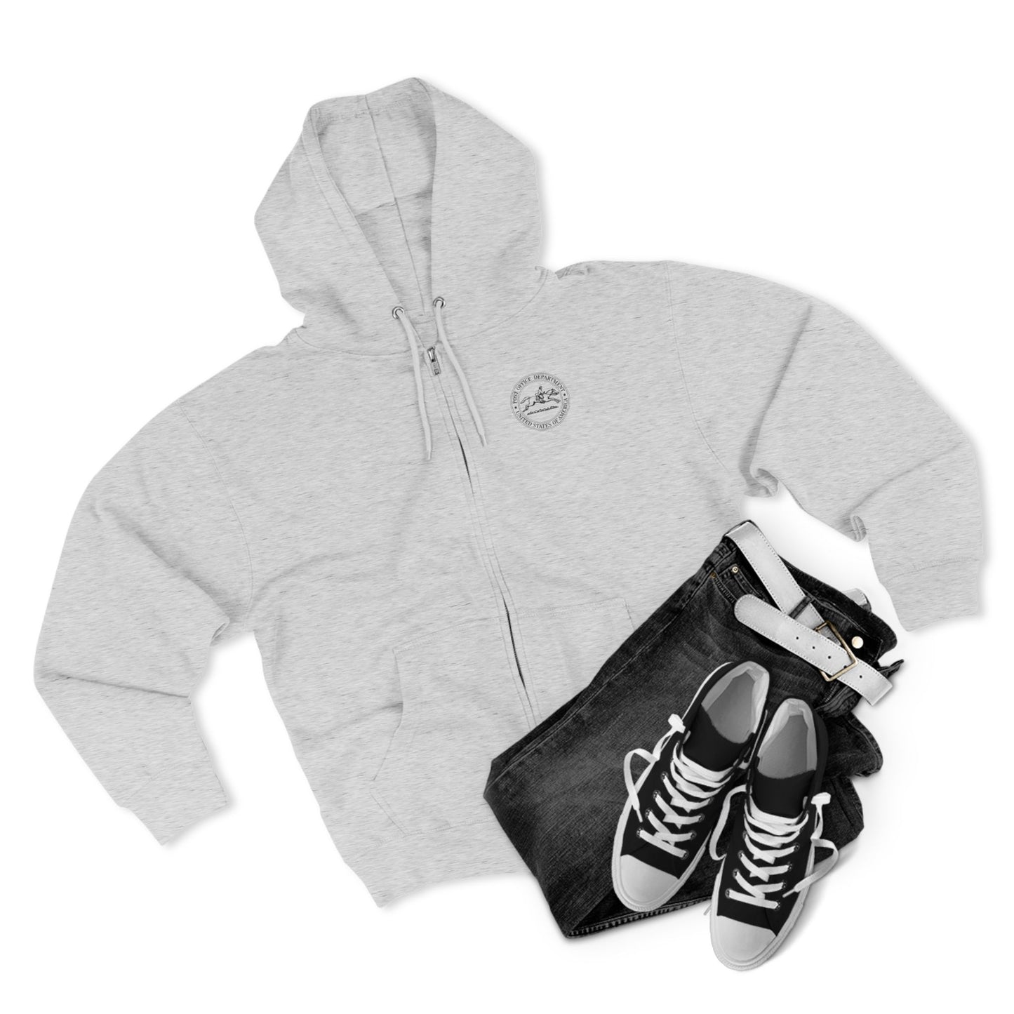 Post Office Department Zip Up Hoodie
