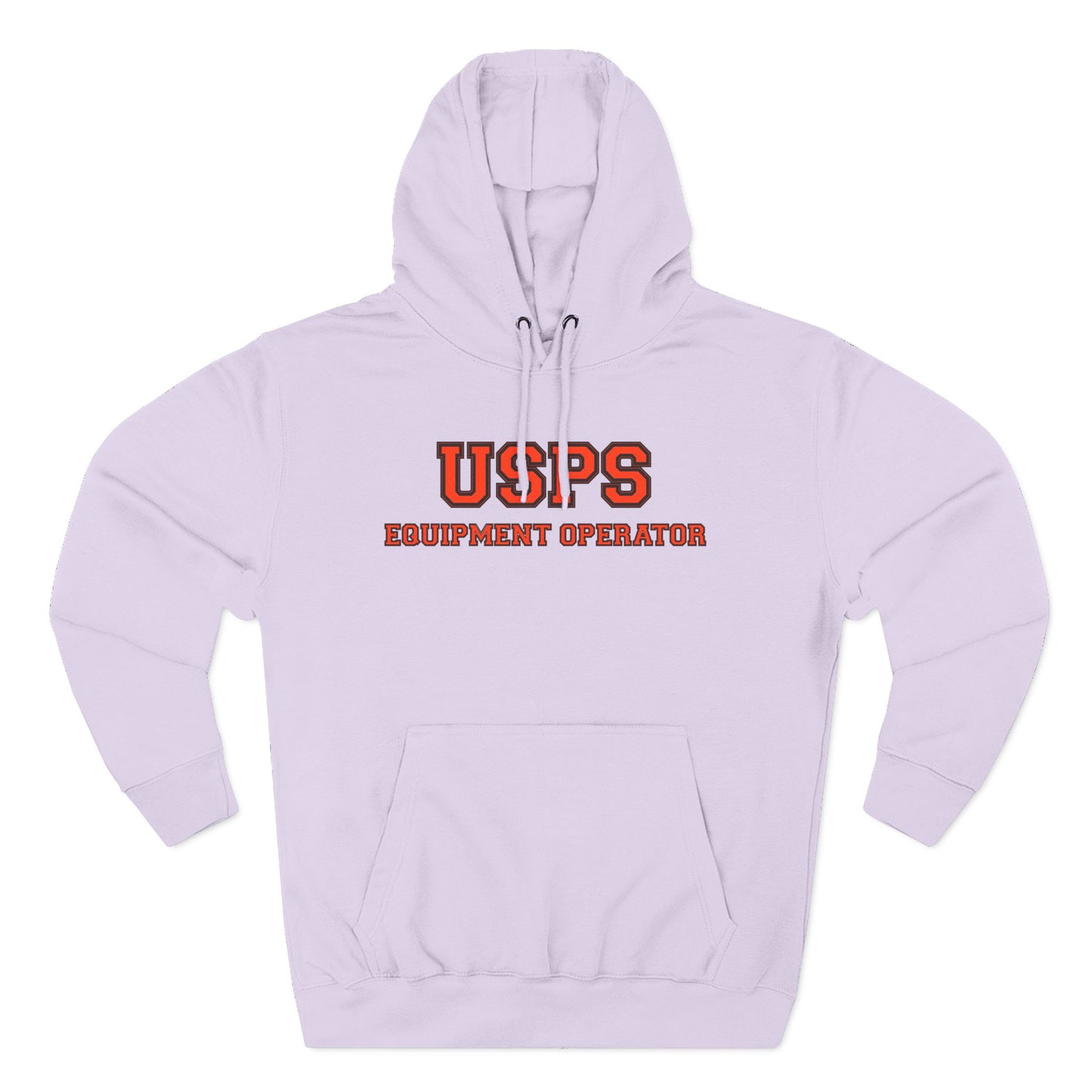USPS Equipment Operator Hoodie — Bidded Driver Fleece Pullover