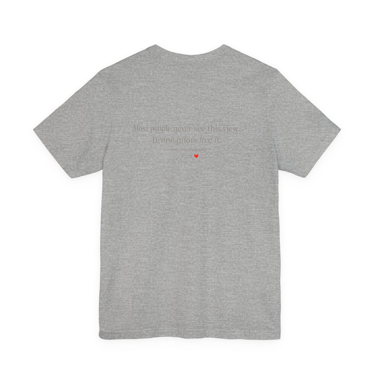 F.L.Y. Film Life Yourself Drone Statement T-Shirt