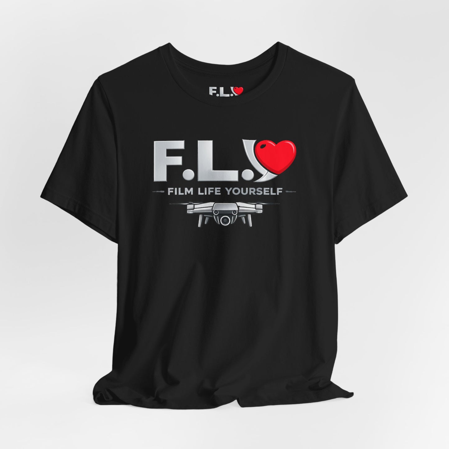 F.L.Y. Film Life Yourself Drone Statement T-Shirt