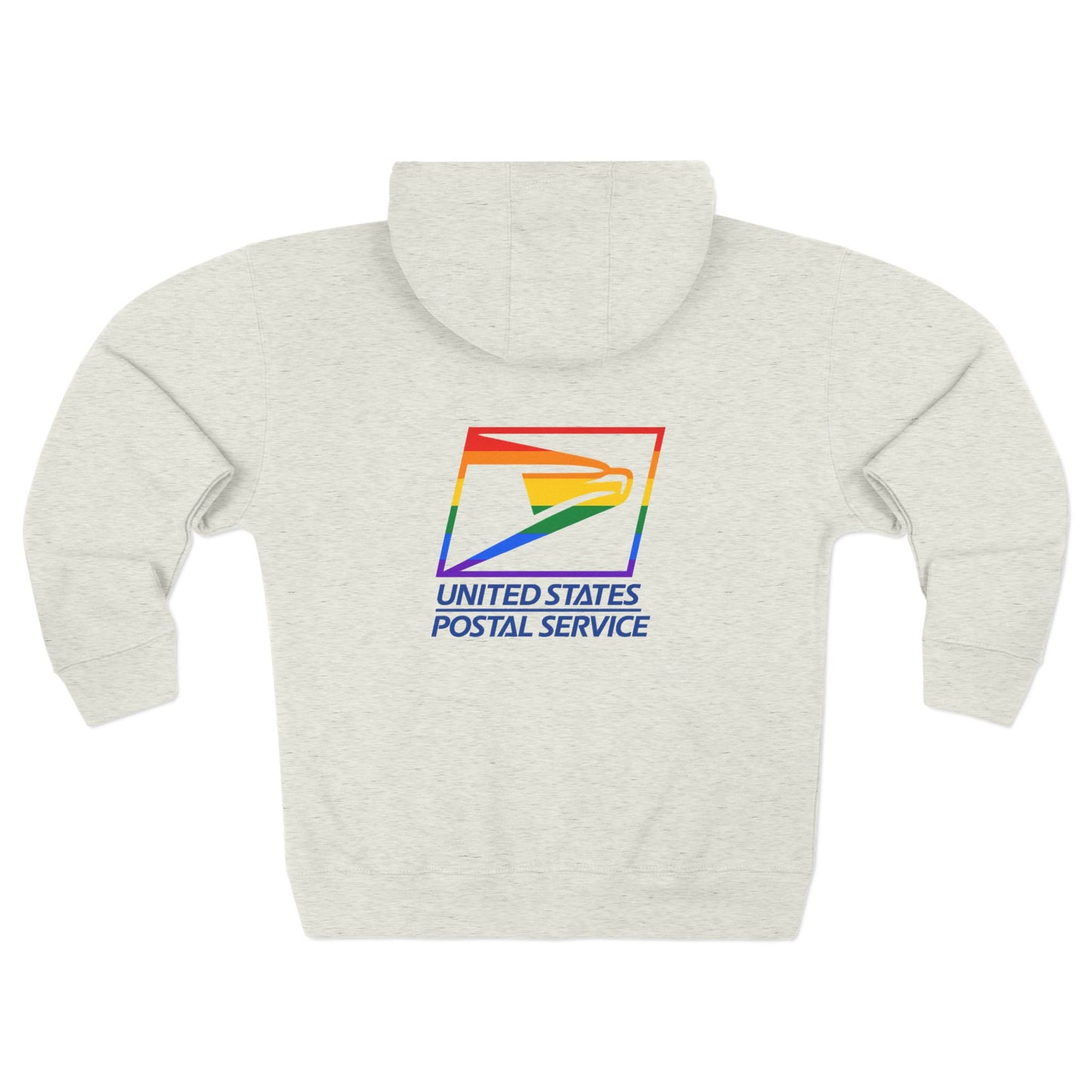 USPS Pride Logo  Zip Up Hoodie