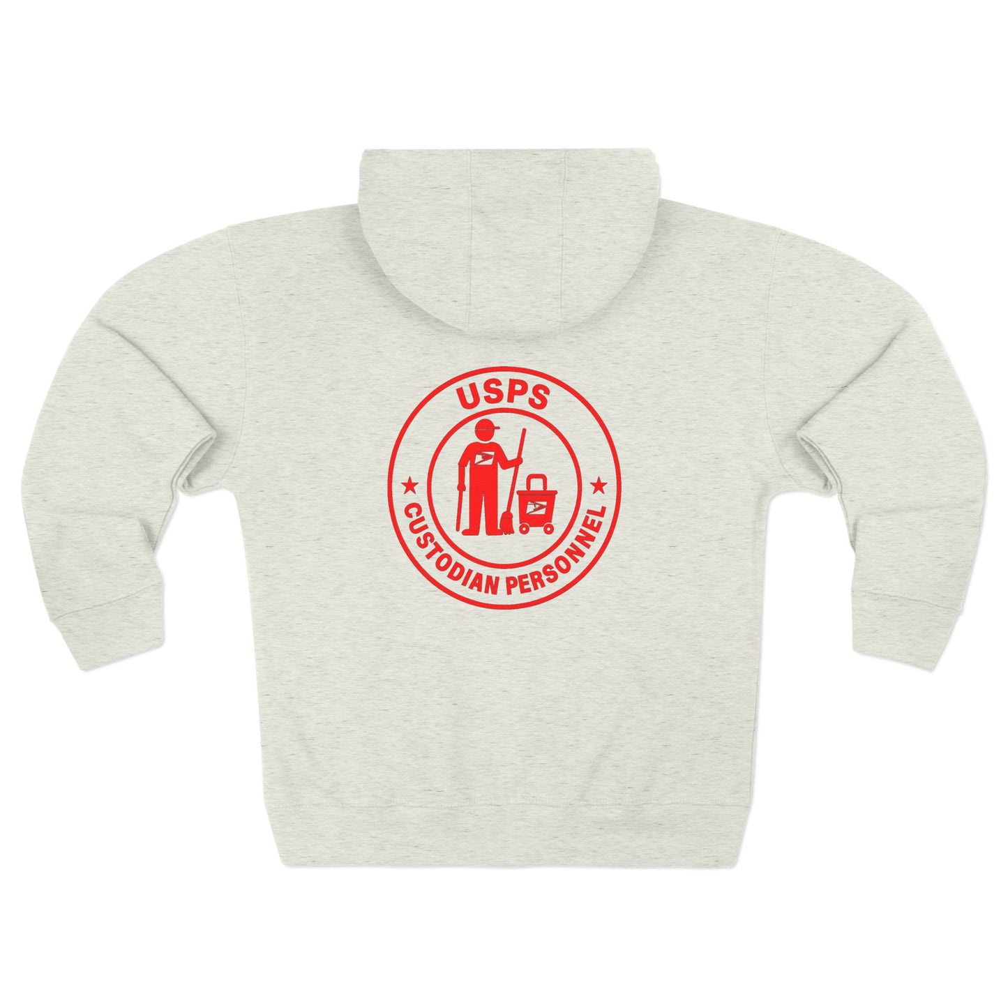 USPS Custodian Personnel Zip Hoodie