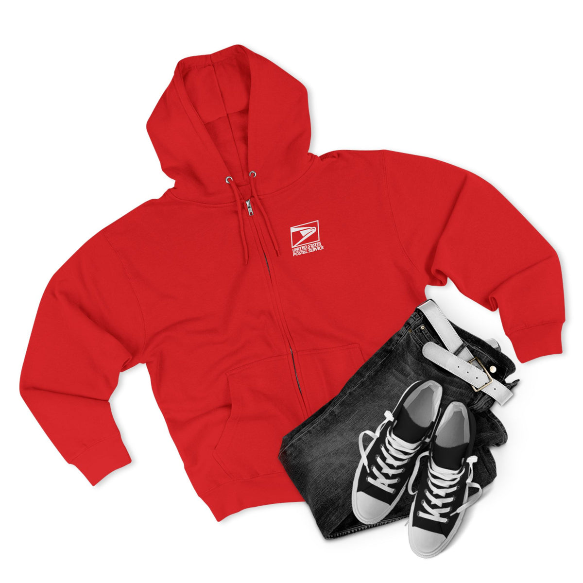USPS Zip Up Hoodie