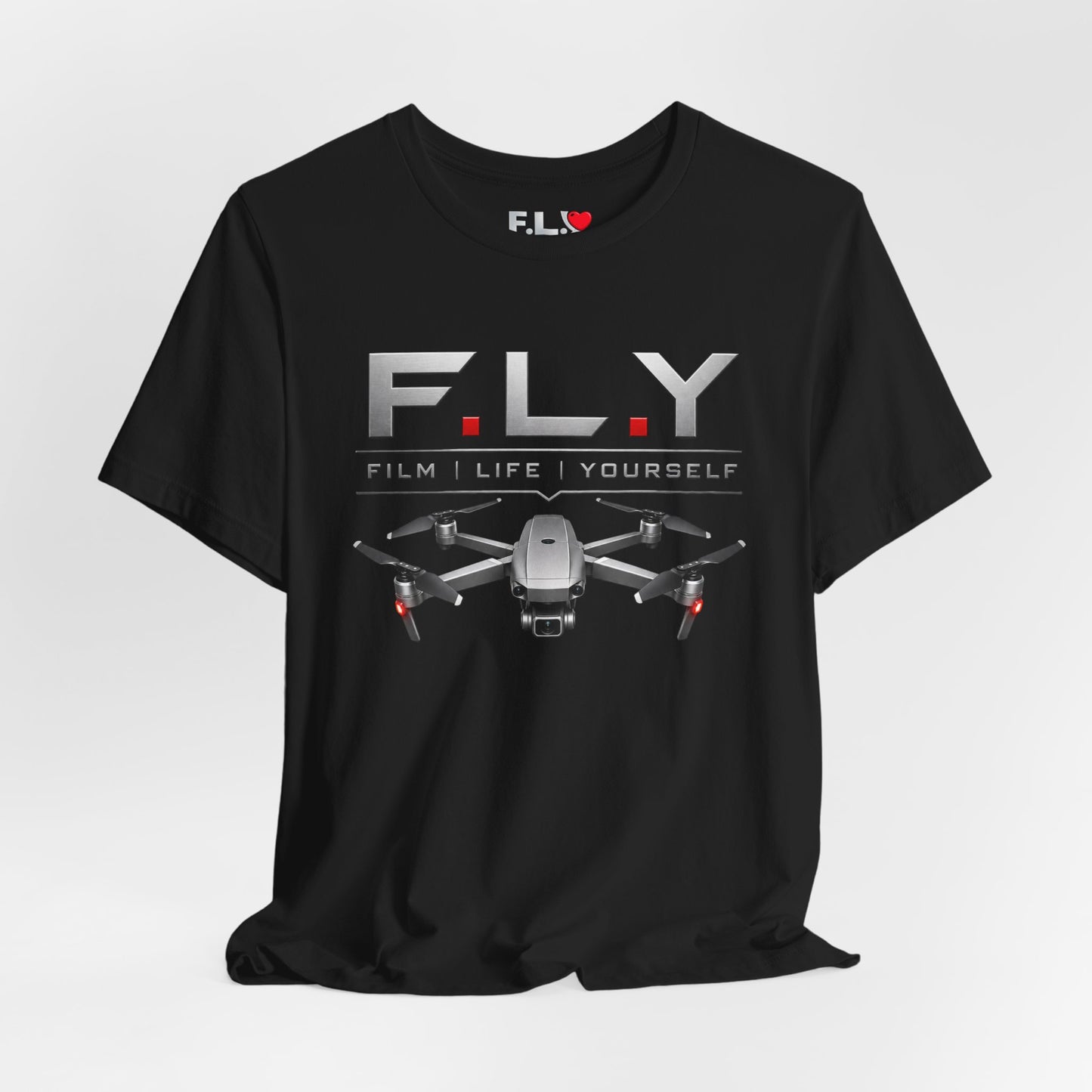 F.L.Y. Film Life Yourself Drone Statement T-Shirt