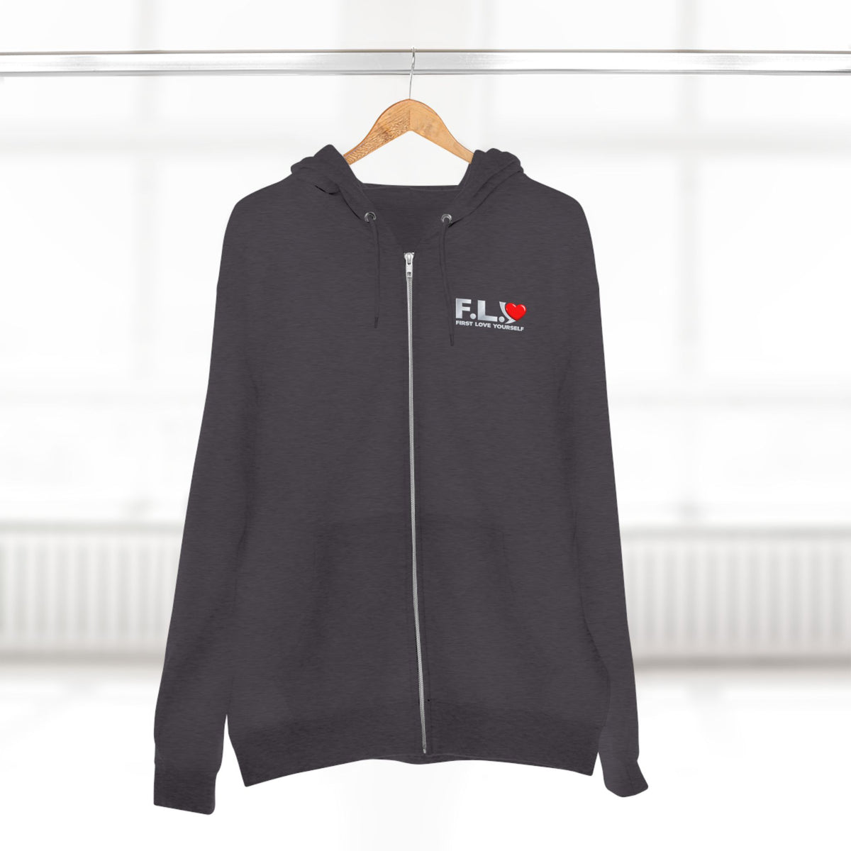 F.L.Y. Statement Zip Up Hoodie