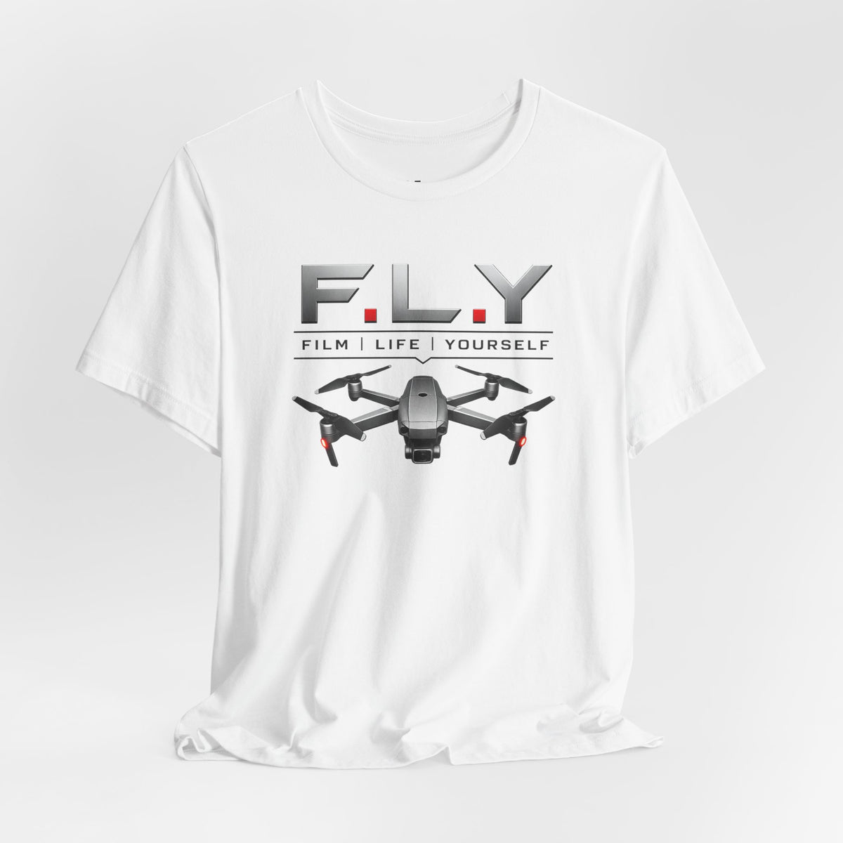 F.L.Y. Film Life Yourself Drone Statement T-Shirt