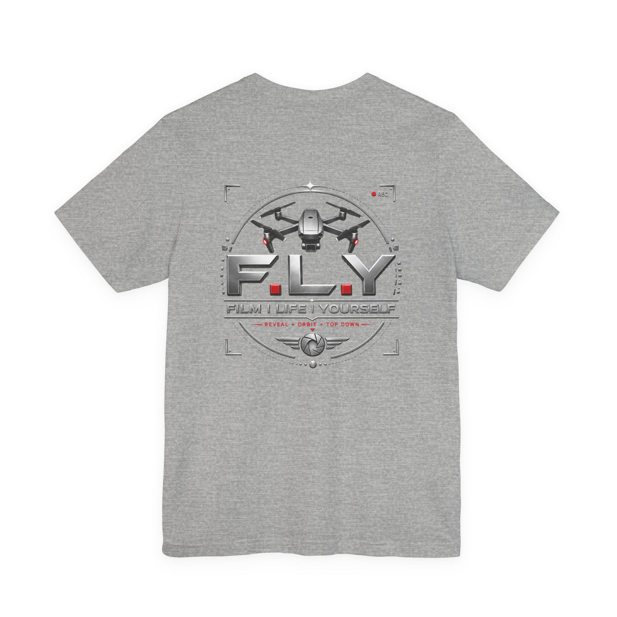 F.L.Y. Film Life Yourself Drone Statement T-Shirt