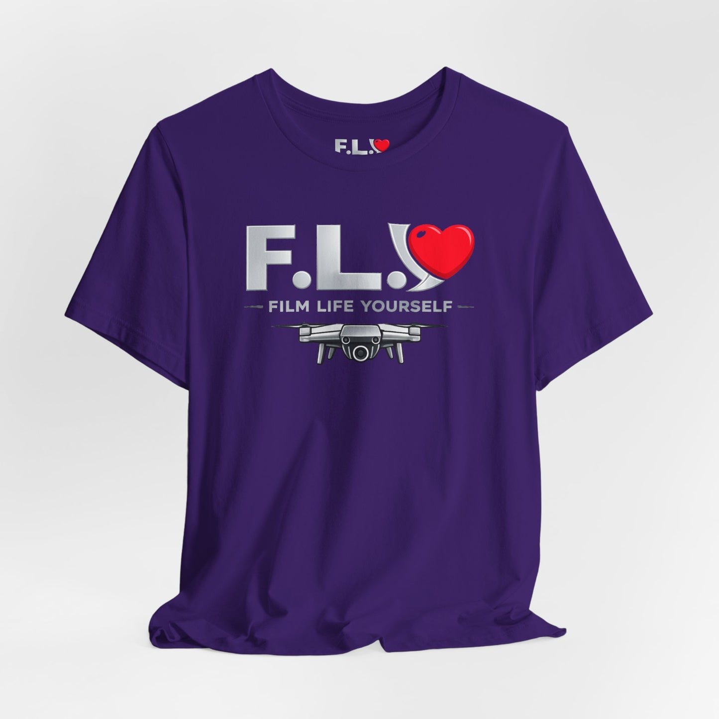 F.L.Y. Film Life Yourself Drone Statement T-Shirt