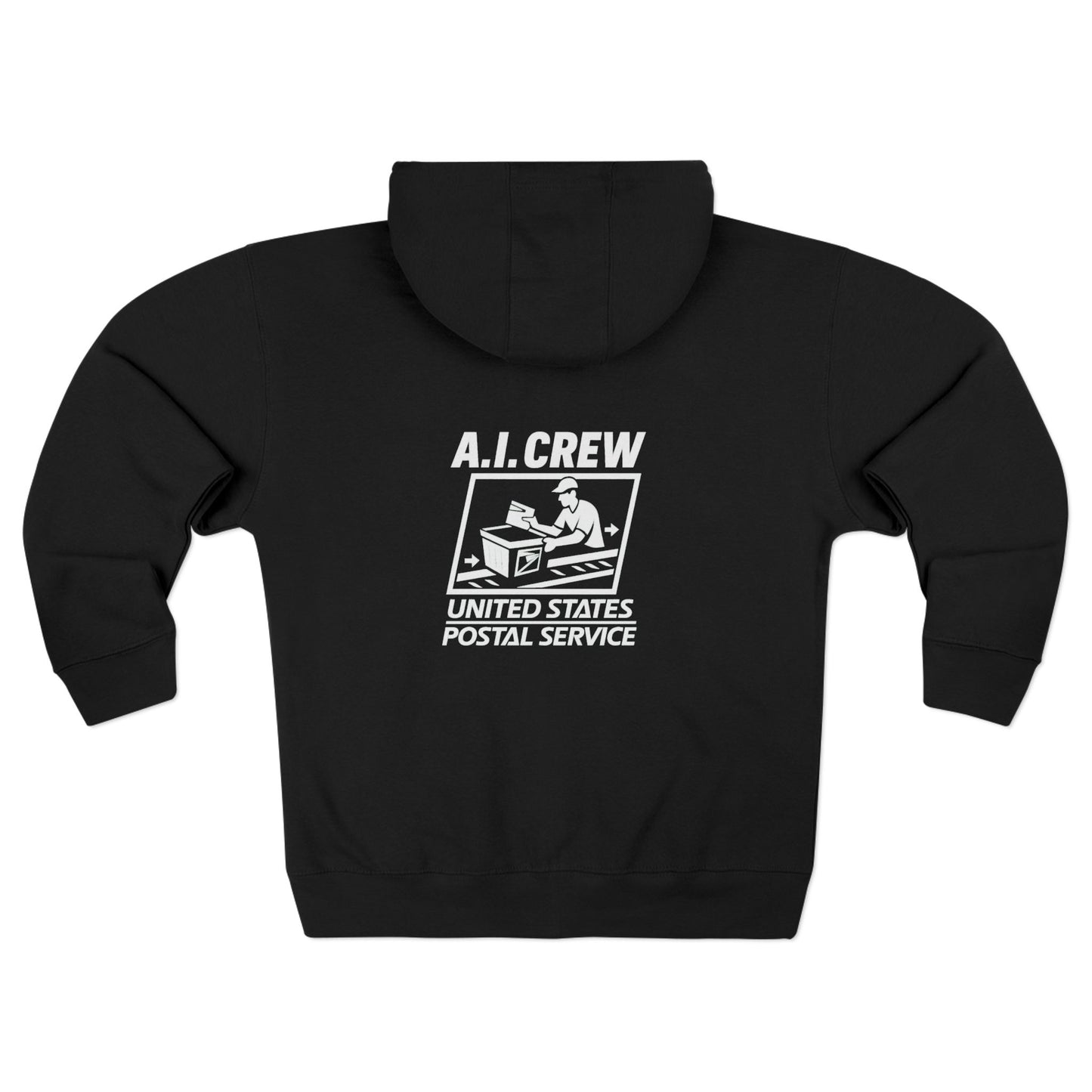 A.I Crew USPS Logo Zip Up Hoodie