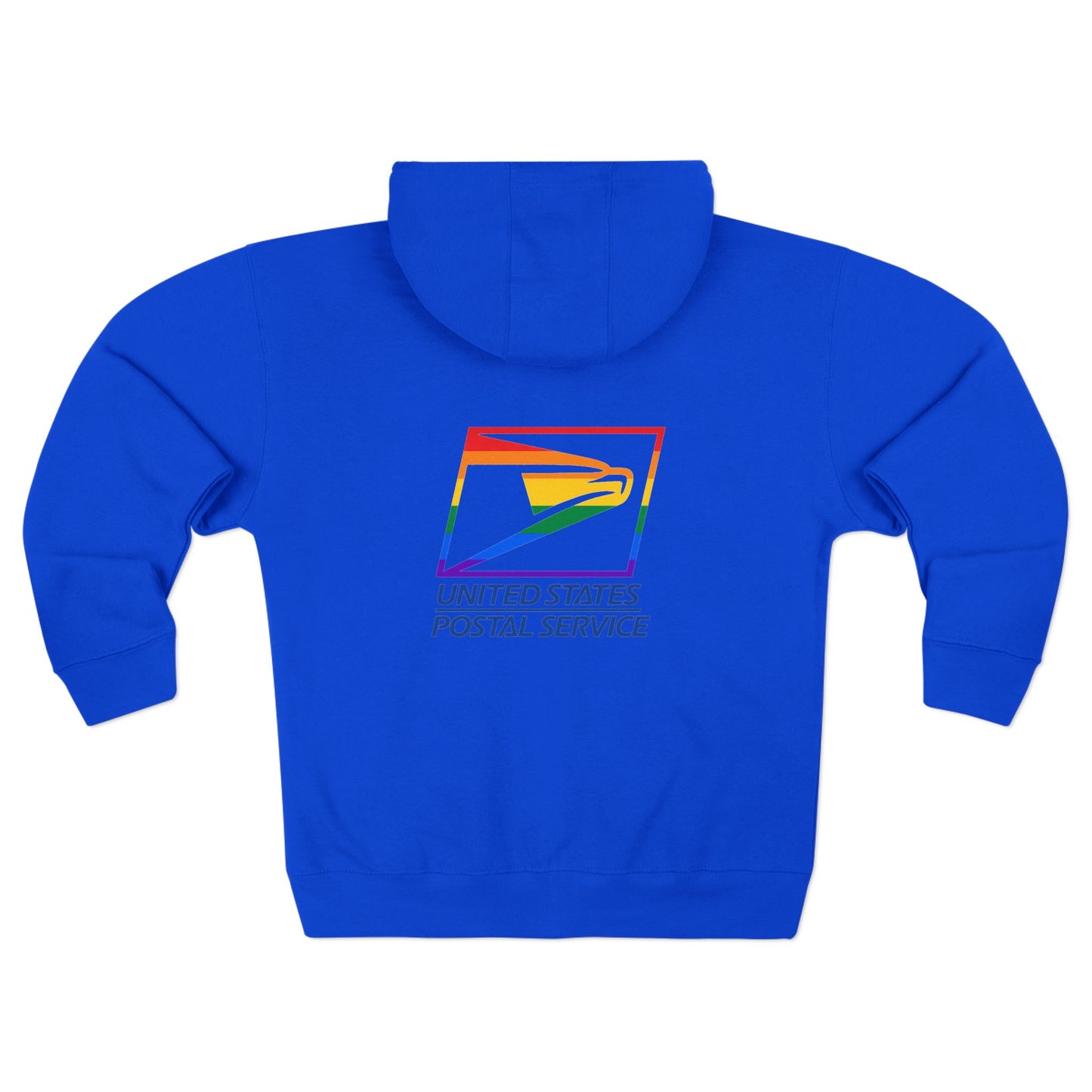 USPS Pride Logo  Zip Up Hoodie