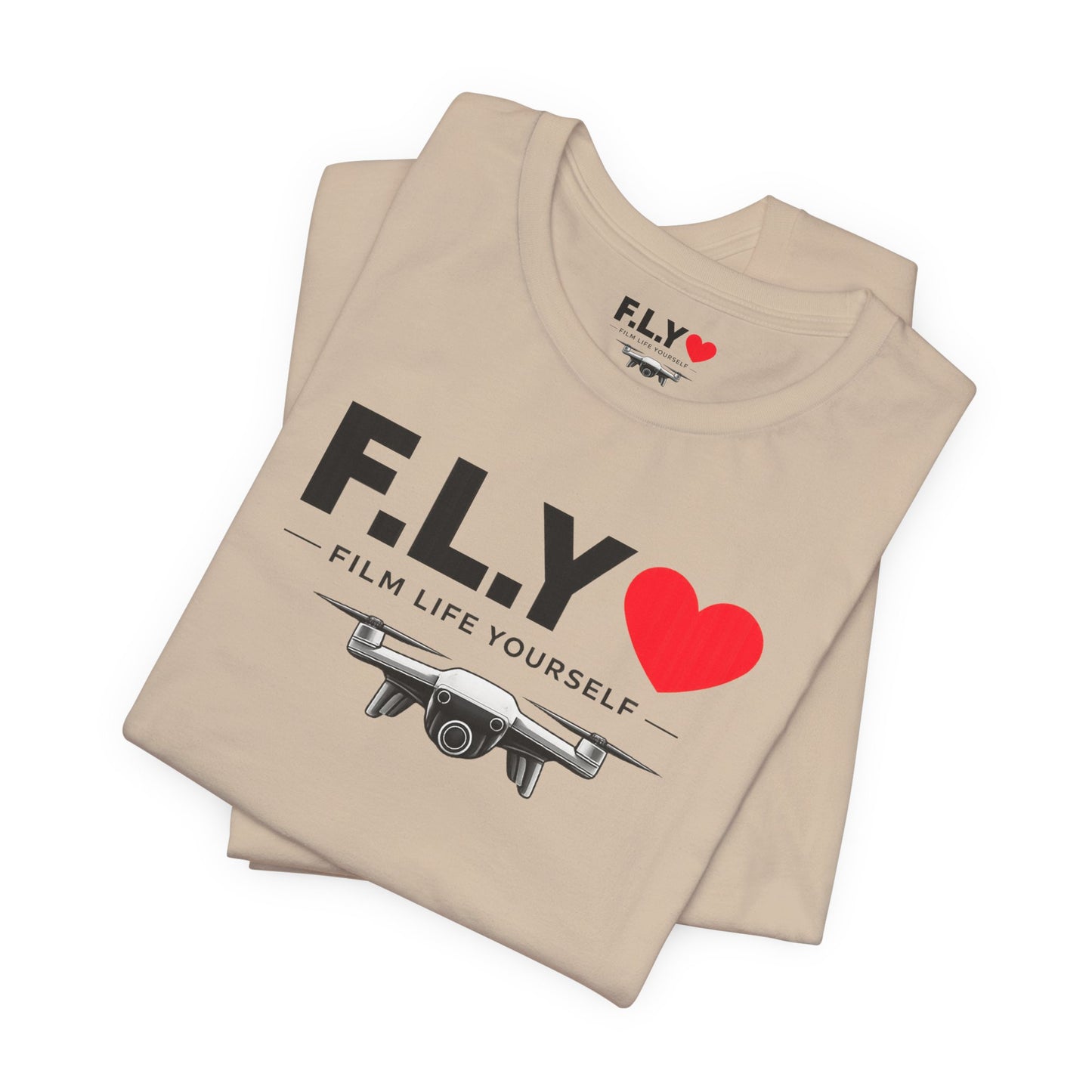F.L.Y. Film Life Yourself Drone Statement T-Shirt