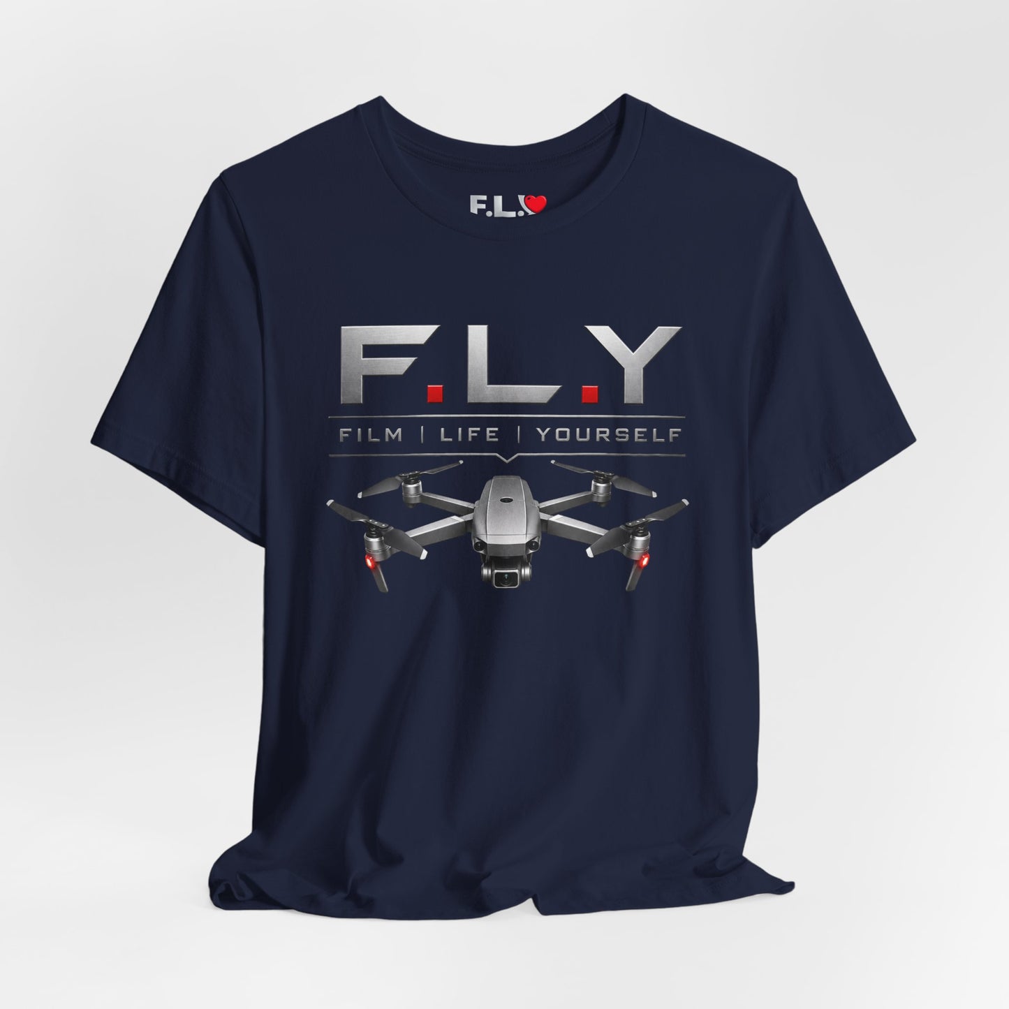 F.L.Y. Film Life Yourself Drone Statement T-Shirt