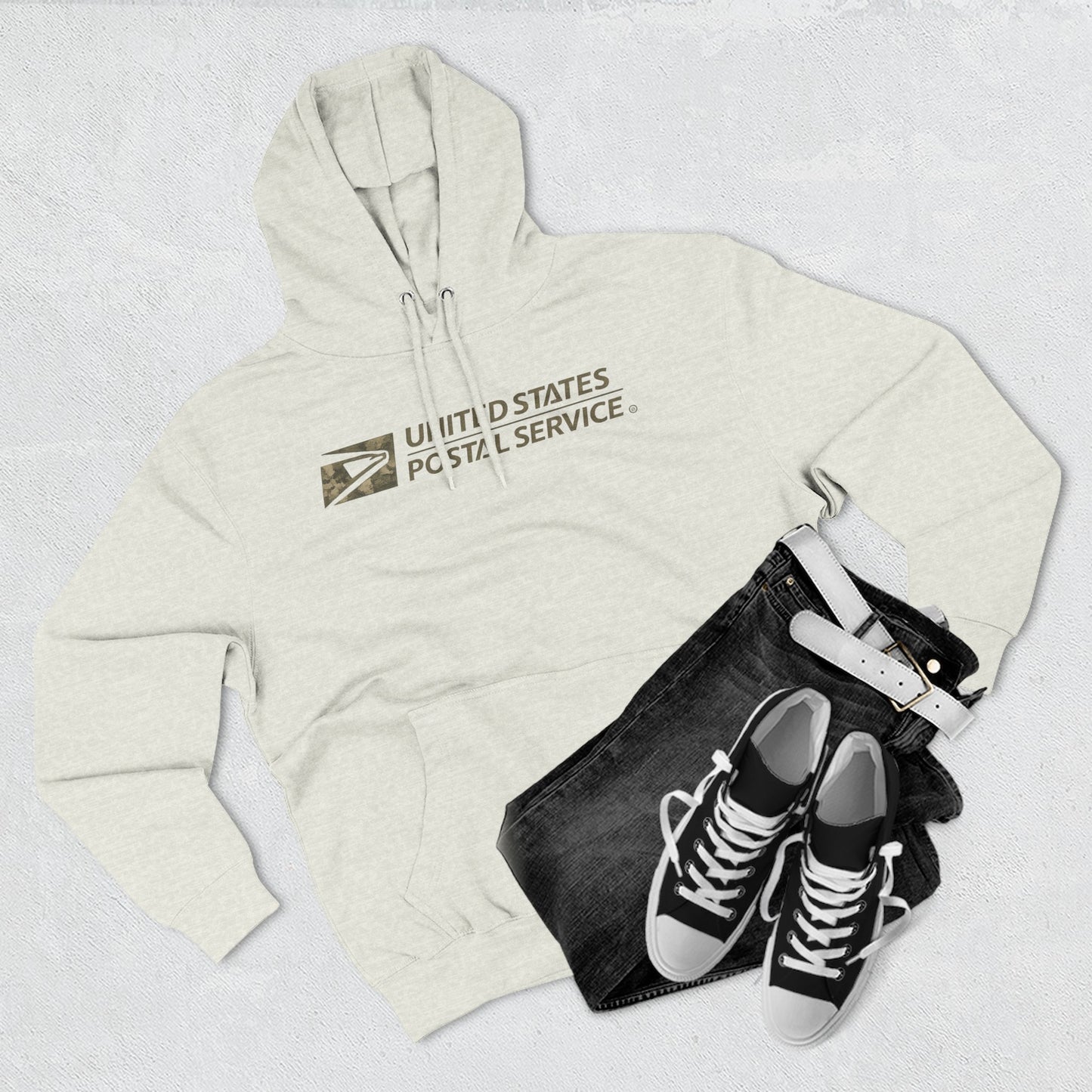 USPS Camo Logo Pullover Hoodie