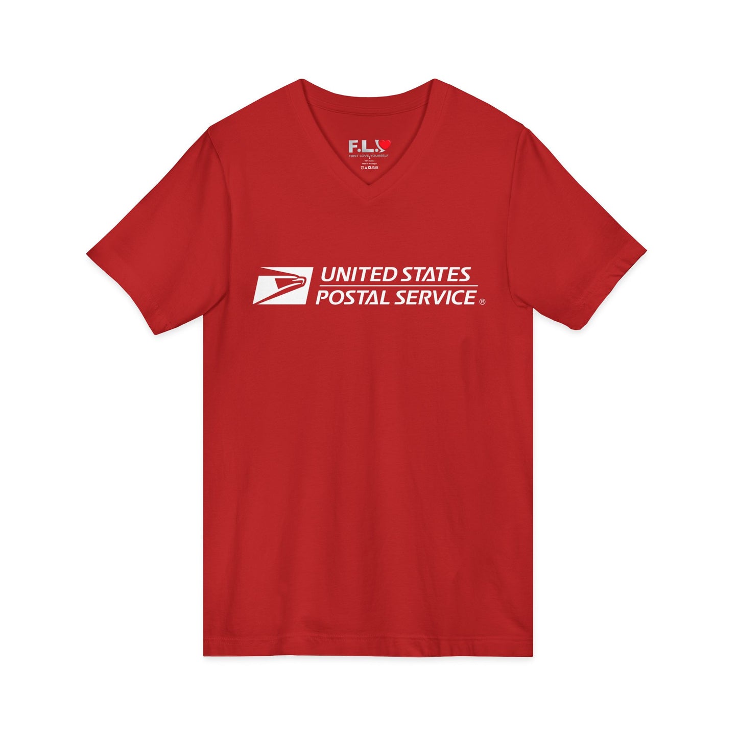 USPS Logo Womens V-Neck Tee
