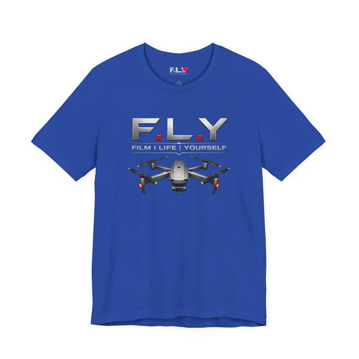 F.L.Y. Film Life Yourself Drone Statement T-Shirt