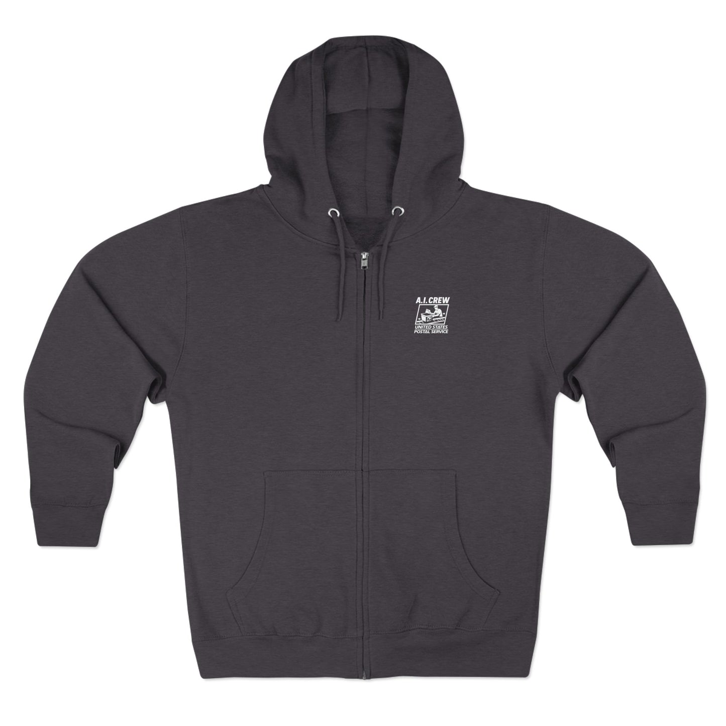 A.I Crew USPS Logo Zip Up Hoodie