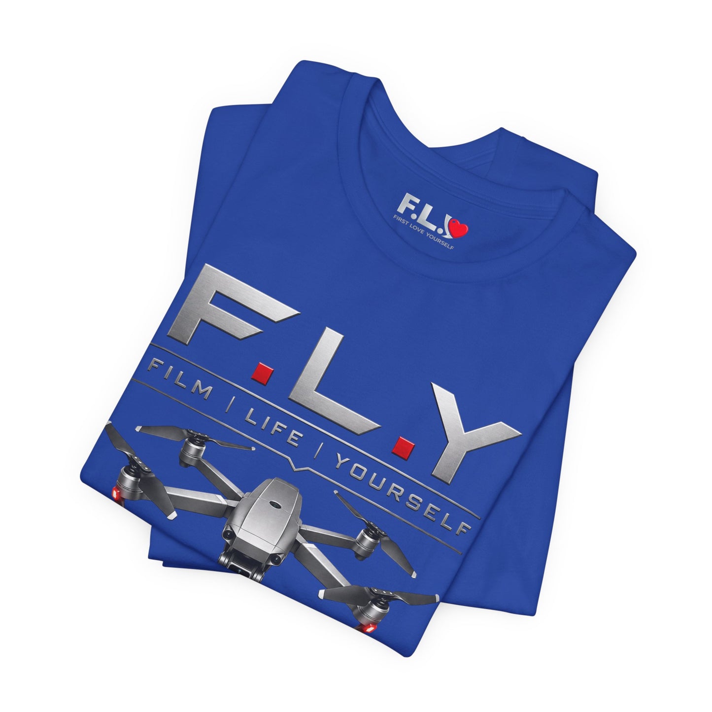 F.L.Y. Film Life Yourself Drone Statement T-Shirt
