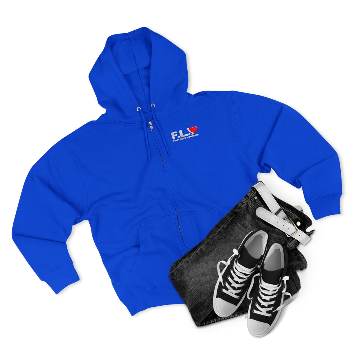 F.L.Y. Statement Zip Up Hoodie