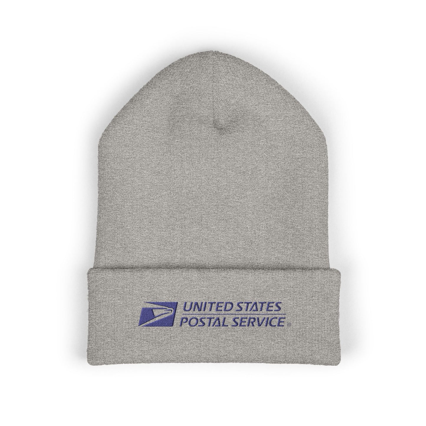 USPS Embroidered Blue Print Cuffed Beanie/Skully