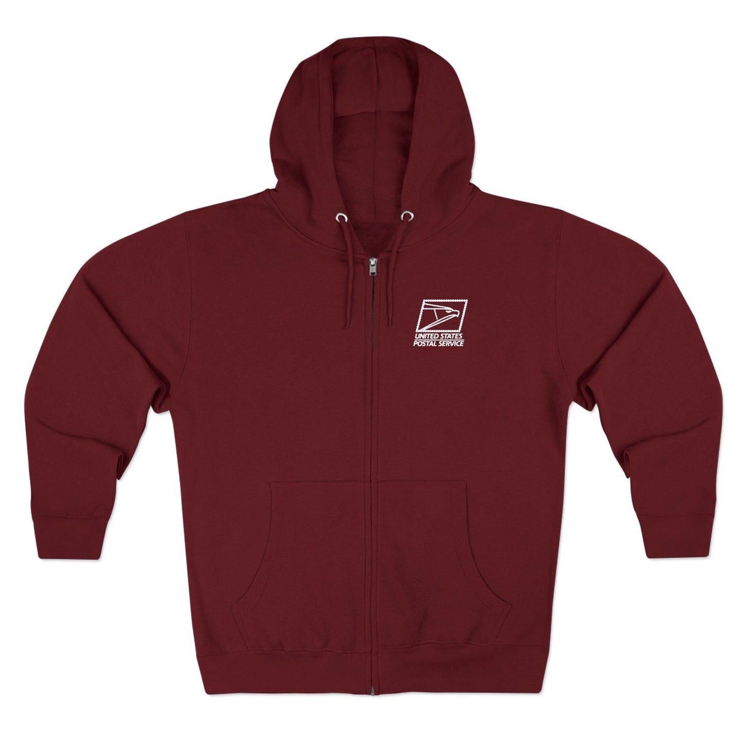 USPS Pearls Logo Zip Hoodie